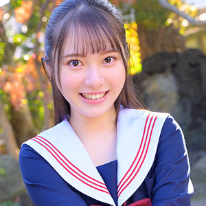 ひなちゃん｜152cm小柄セーラー服と胸までハーフアップの素人動画【SMUH-080】