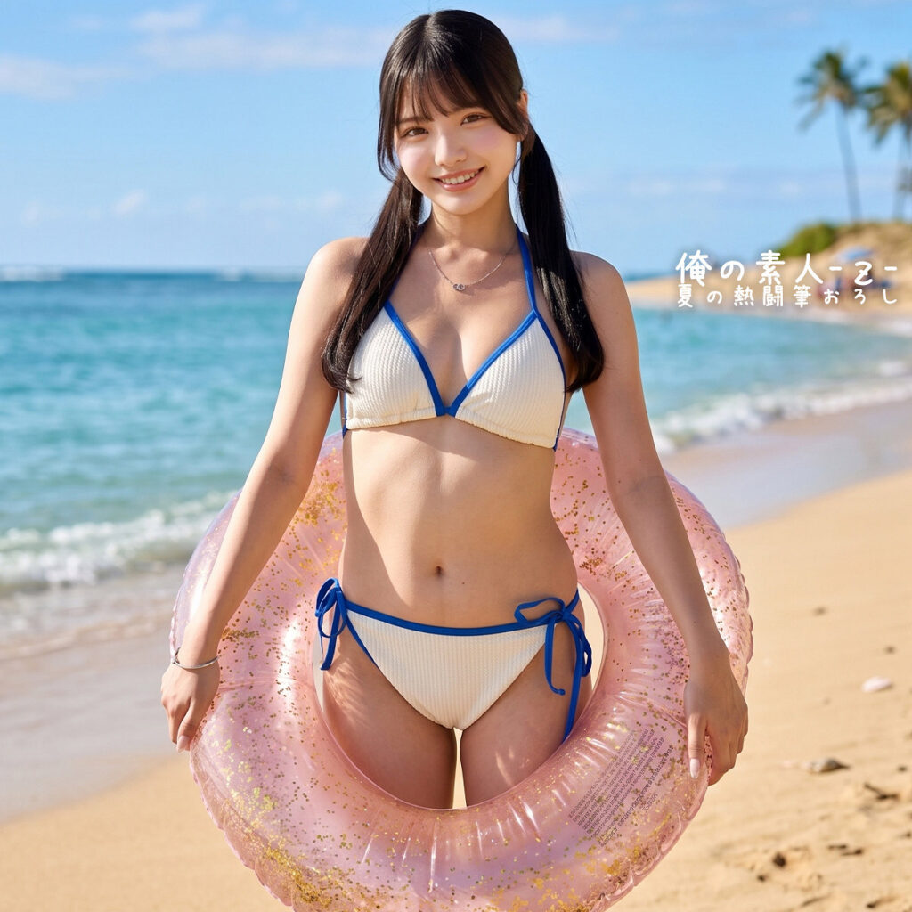 める｜158cm×黒髪おさげの低身長水着美少女【ORECZ-658】